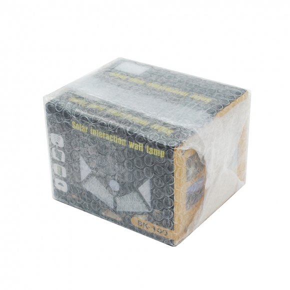 [솔라가든] LED 동작감지 센서 태양광 벽등 2p세트(블랙)