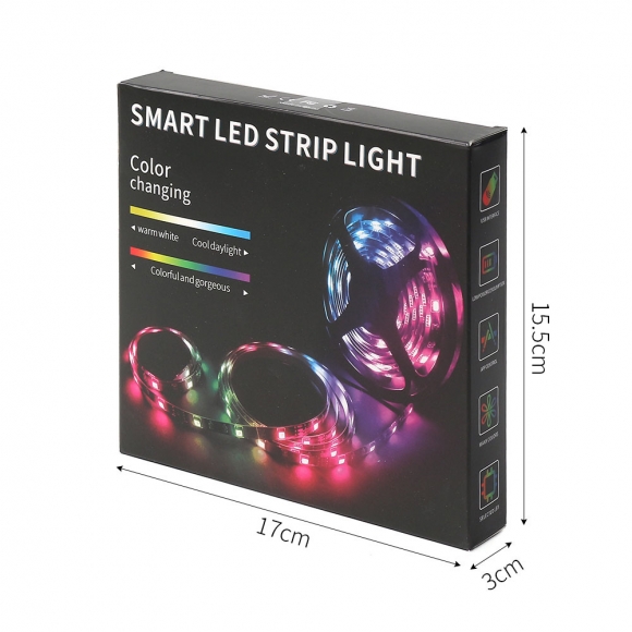 컬러아트 LED RGB 스트립 조명(5M) (리모컨 포함)