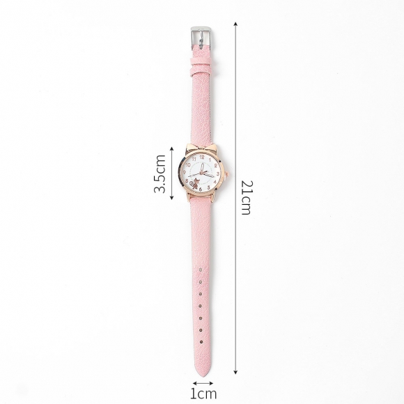 캣츠문 너랑나랑 손목시계 2p세트(핑크)