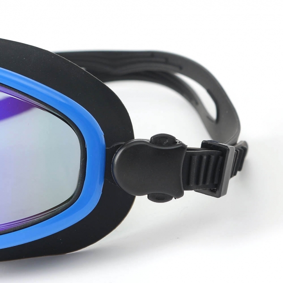 워터월드 미러 고글 물안경(블루+컬러코팅)