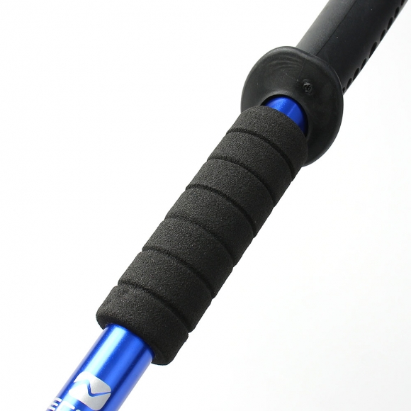 원트레킹 3단 길이조절 등산스틱(135cm) (블루)