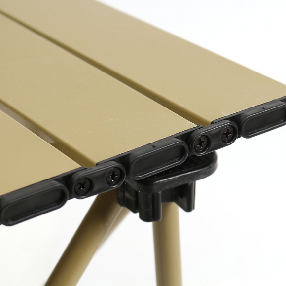 케인 2인용 캠핑 롤테이블 의자세트(54x55cm) (아이보리)