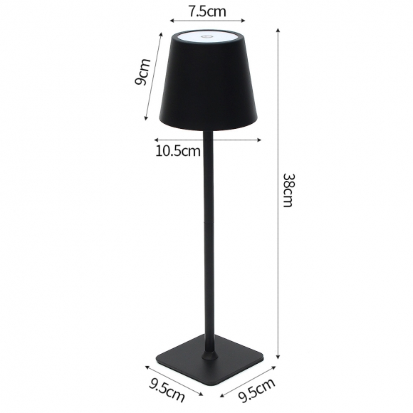 센추리 무선 터치 테이블 스탠드(블랙)