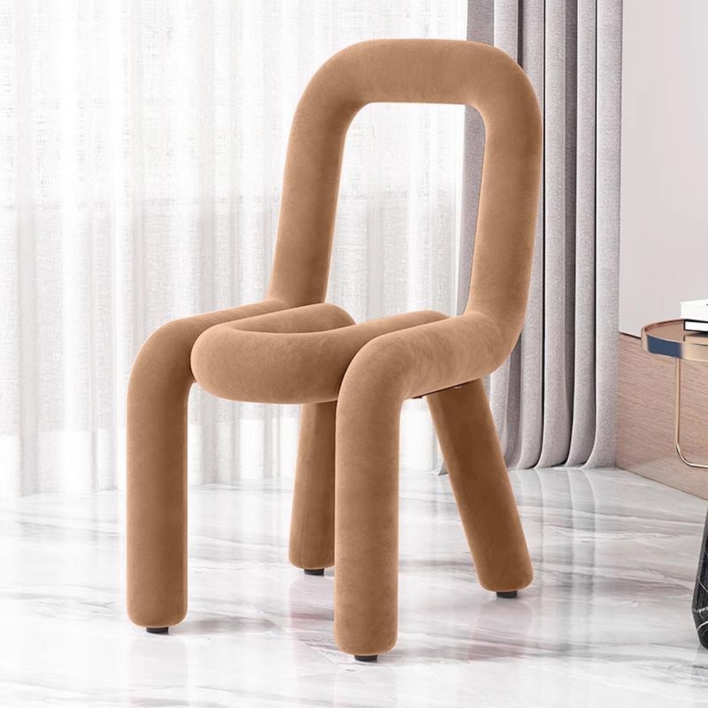 볼드라인 의자(아이보리)