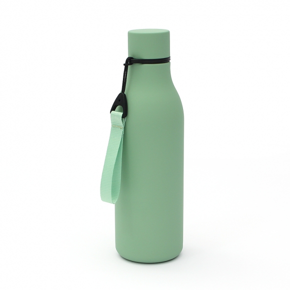 슬림보틀 이중스텐 보온병(550ml) (라이트그린)
