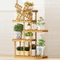 풍차 5단 대나무 진열대 A(60cmx24.5cmx103cm) (오크)