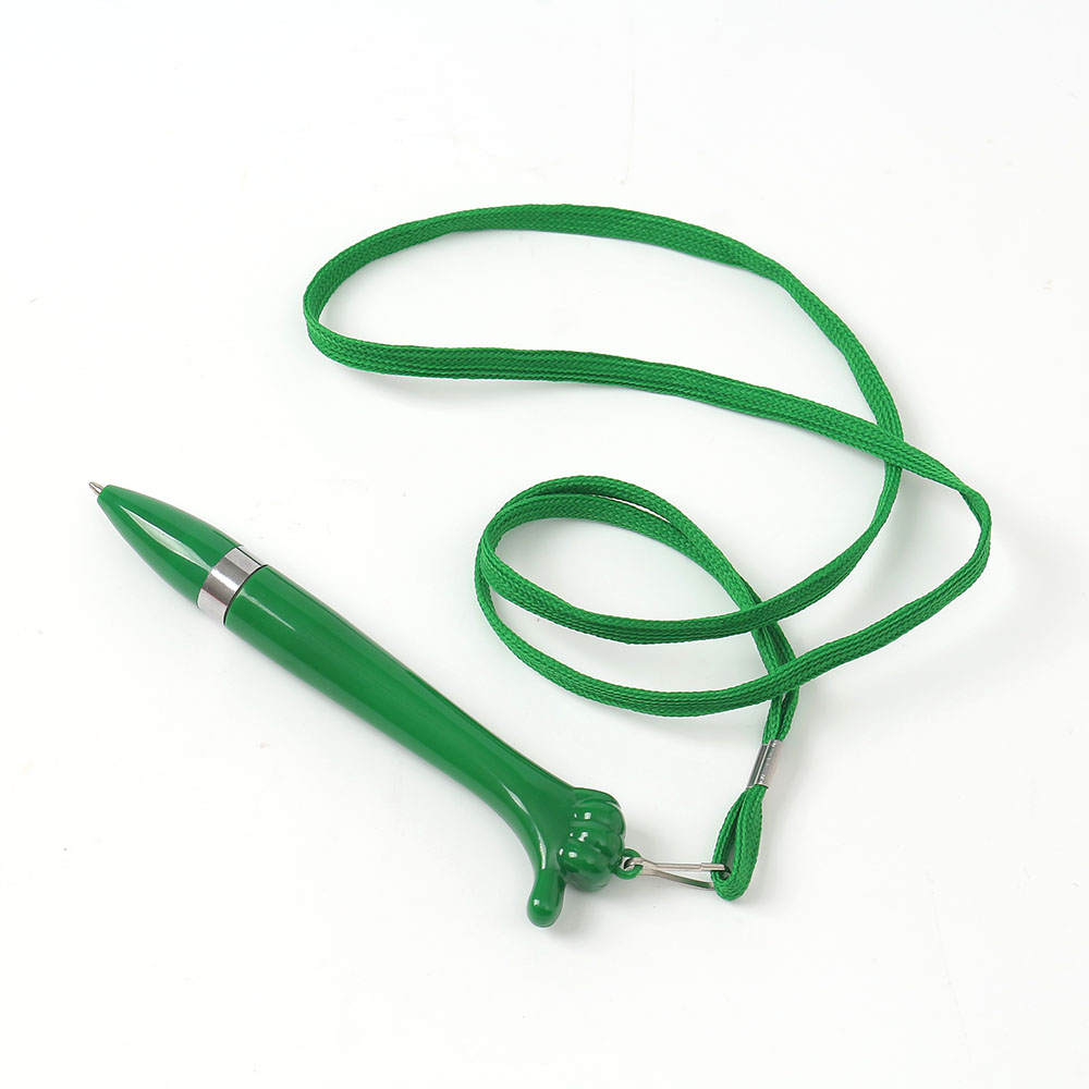 Oce 줄달린 볼펜 5p 1.0mm 목걸이 볼펜 휴대용 펜 사무용 연필