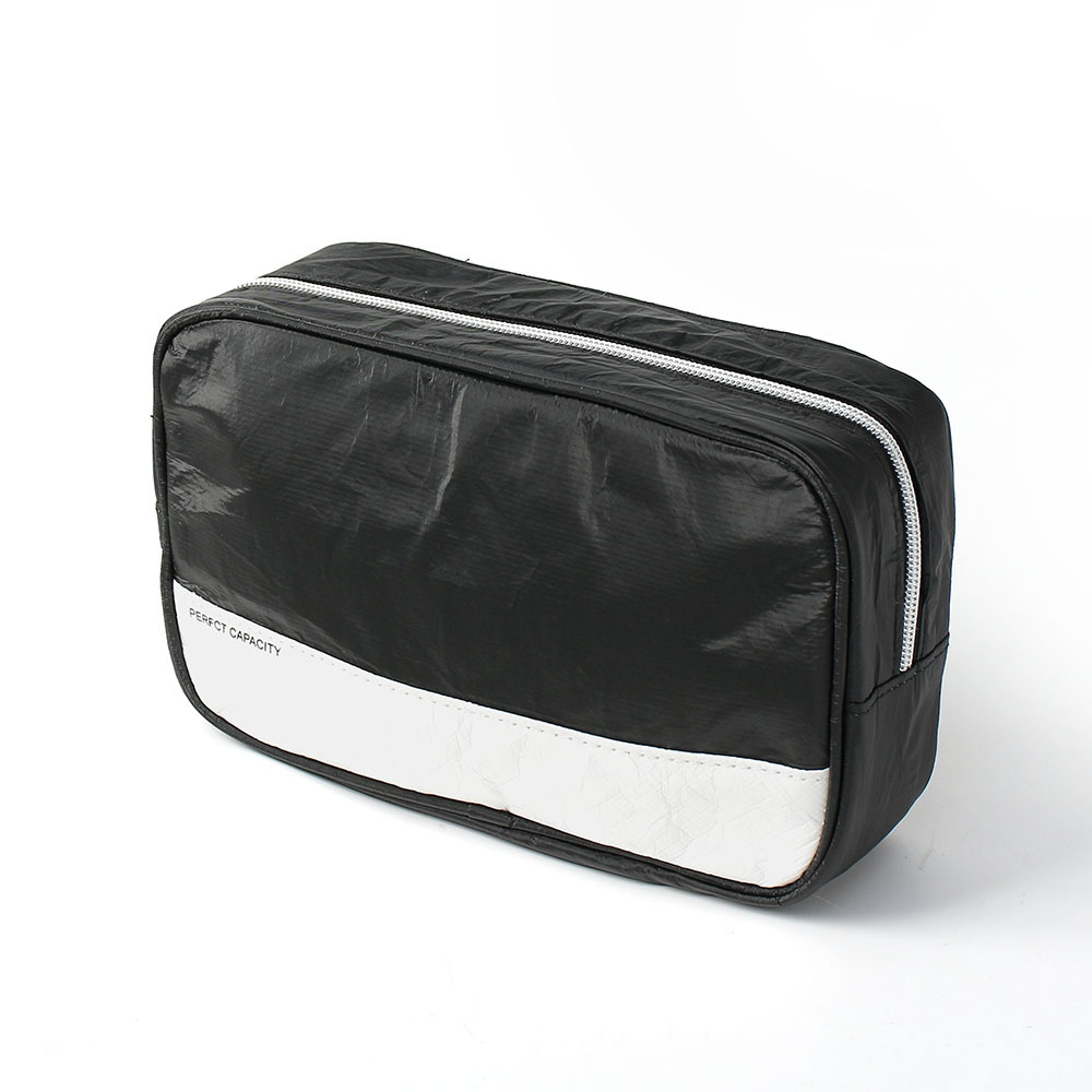 Oce 남성 화장품 수영복 파우치백 블랙 반투명 스트랩 파우치 화장품 가방 이너백 비닐 세면 백 속가방