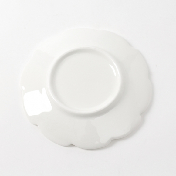 메르씨 꽃잎 도자기 커피잔 세트(180ml)  (디자인-T)