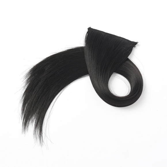 [언니네 가발] 풍성한 부분가발 헤어피스 3p세트(45cm) (블랙)