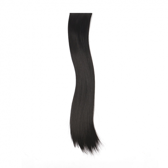 [언니네 가발] 풍성한 부분가발 헤어피스 3p세트(60cm) (블랙)