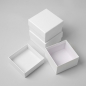 스페셜 모던 선물상자 3p세트(12.5x12.5cm) (화이트)