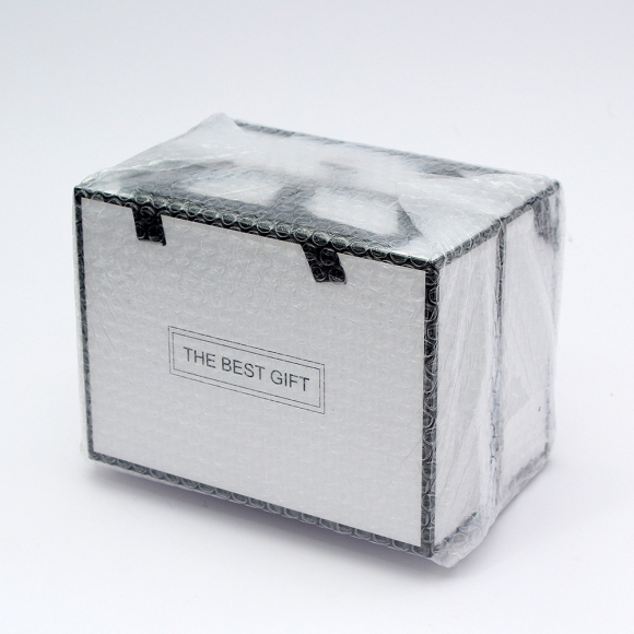 더베스트 선물상자 기프트백 2p세트(올화이트) (23.5x17cm)