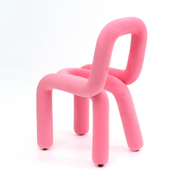 볼드라인 의자(핑크)