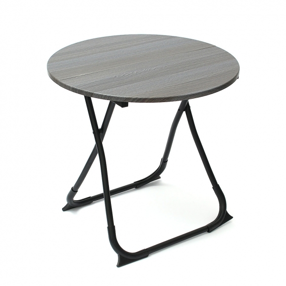 원형 접이식 테이블 60cm(그레이)