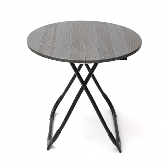 원형 접이식 테이블 60cm(그레이)