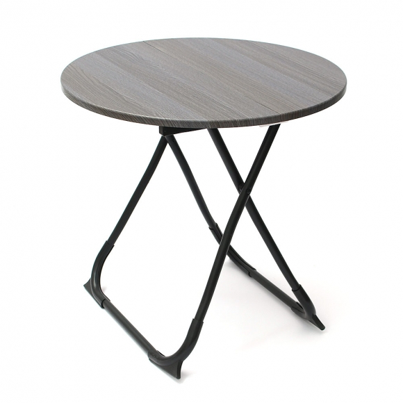원형 접이식 테이블 60cm(그레이)