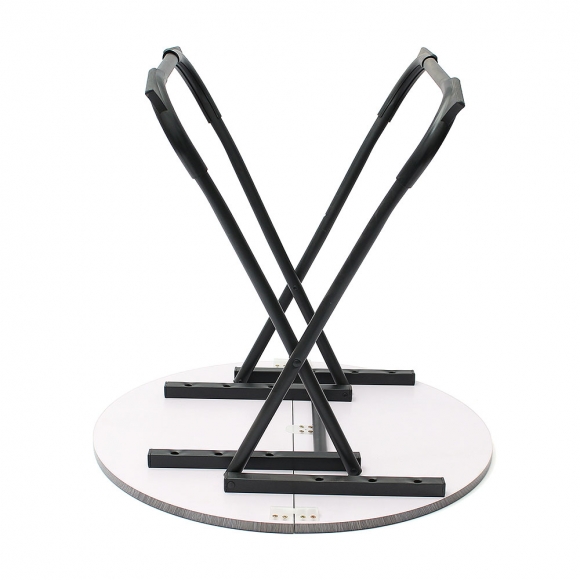 원형 접이식 테이블 60cm(그레이)