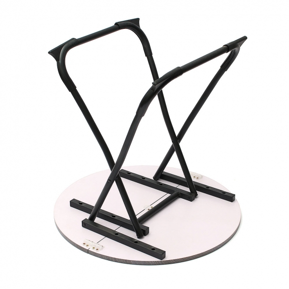 원형 접이식 테이블 60cm(그레이)