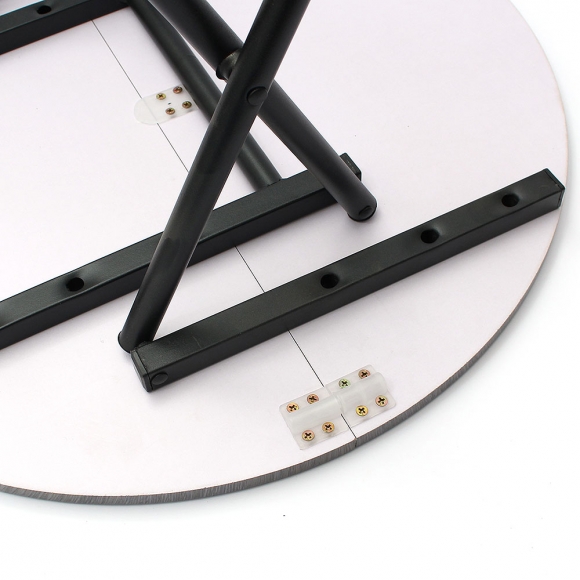 원형 접이식 테이블 60cm(그레이)