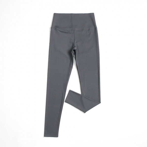 하이웨스트 스판 힙업 레깅스(L) (그레이)