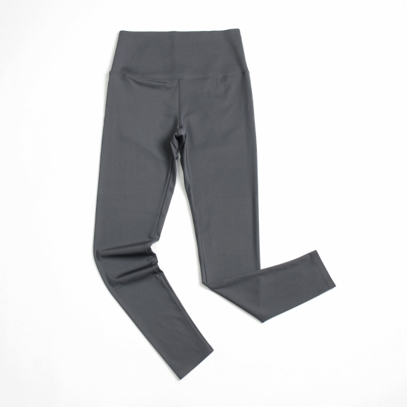 하이웨스트 스판 힙업 레깅스(L) (그레이)