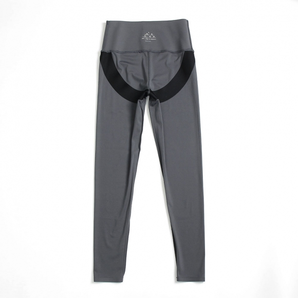 하이웨스트 스판 힙업 레깅스(L) (그레이)