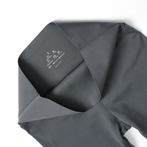 하이웨스트 스판 힙업 레깅스(L) (그레이)