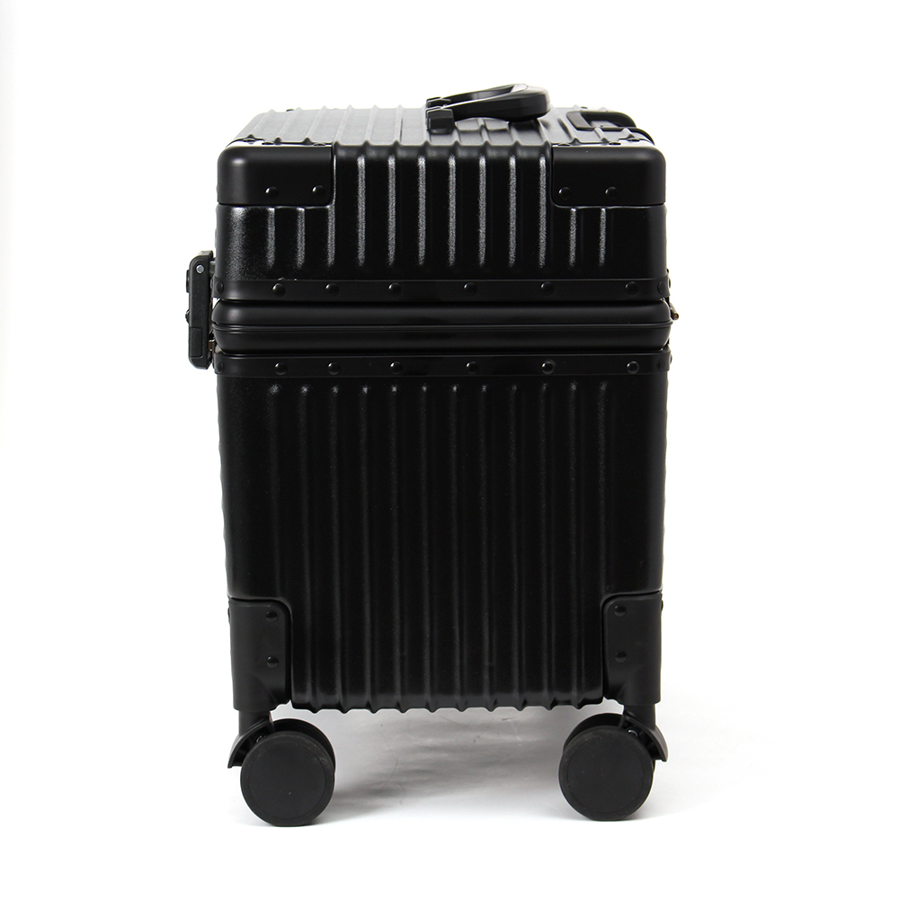 Oce 3단 TSA 키 공항 가방 가로 캐리어 16형 블랙 트래블 백 미니 트랩백 portmanteau
