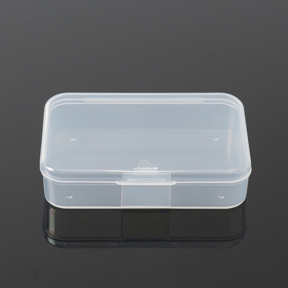 투명 플라스틱 미니 수납케이스 5p세트(9x6cm)