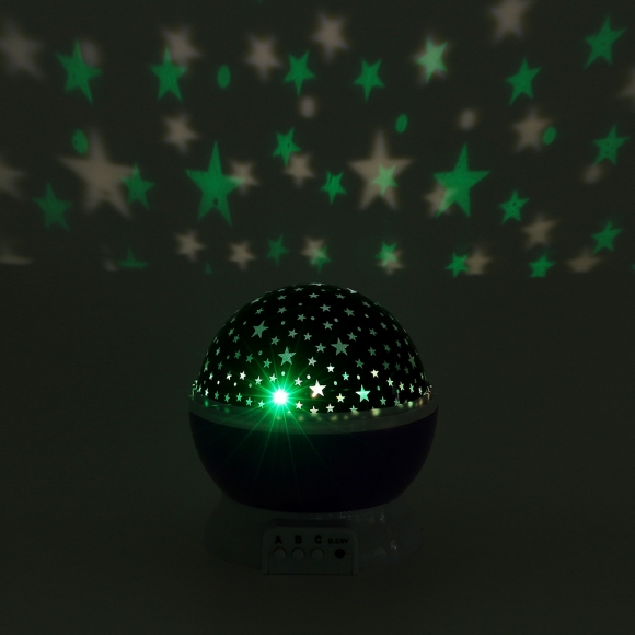 LED 프로젝션 밤하늘 무드등(퍼플)