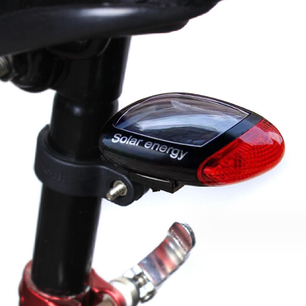 Oce 태양광 자전거 테일라이트 사이클 랜턴 자전거 후미등 야간등 테일 램프 안전등