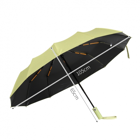 튼튼 방풍 3단 완전자동 양산겸 우산(그린)