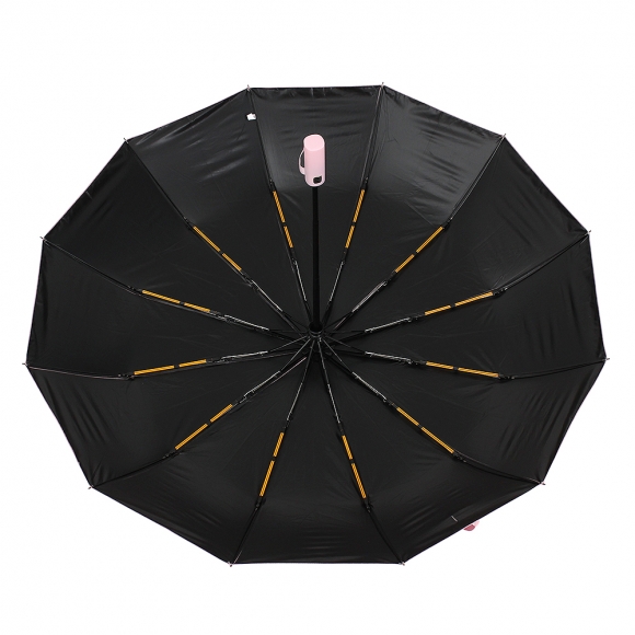 튼튼 방풍 3단 완전자동 양산겸 우산(핑크)