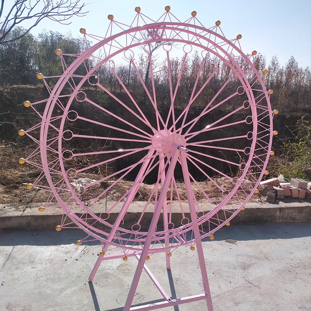 인테리어 모형 관람차 (290cm) (핑크)