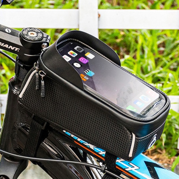 뉴액티브 스마트폰 거치 자전거가방