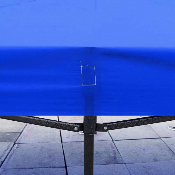 초대형 접이식 캐노피 천막(400x800cm) (블루)