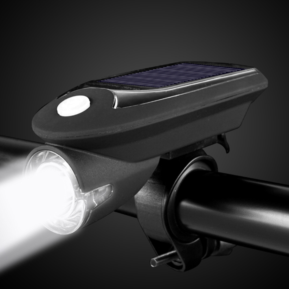 Oce 태양열 충전 자전거 헤드라이트 블랙 사이클 랜턴 써치라이트 싸이클 렌턴
