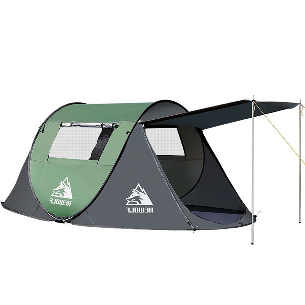3-4인용 원터치 텐트(그린)