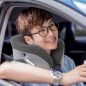넥필로 메모리폼 목베개(그레이)