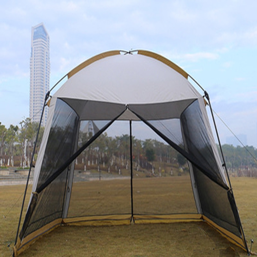 대형 야외 모기장 텐트(5~8인용) (베이지)
