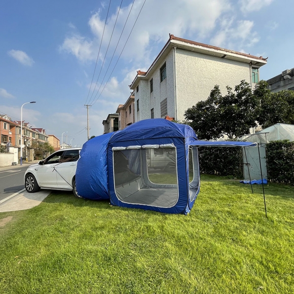 SUV 캠핑 트렁크 텐트 (5~8인용) (블루)