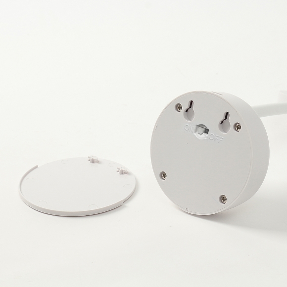 USB충전 스포트라이트 원형 센서등(3색) (화이트)