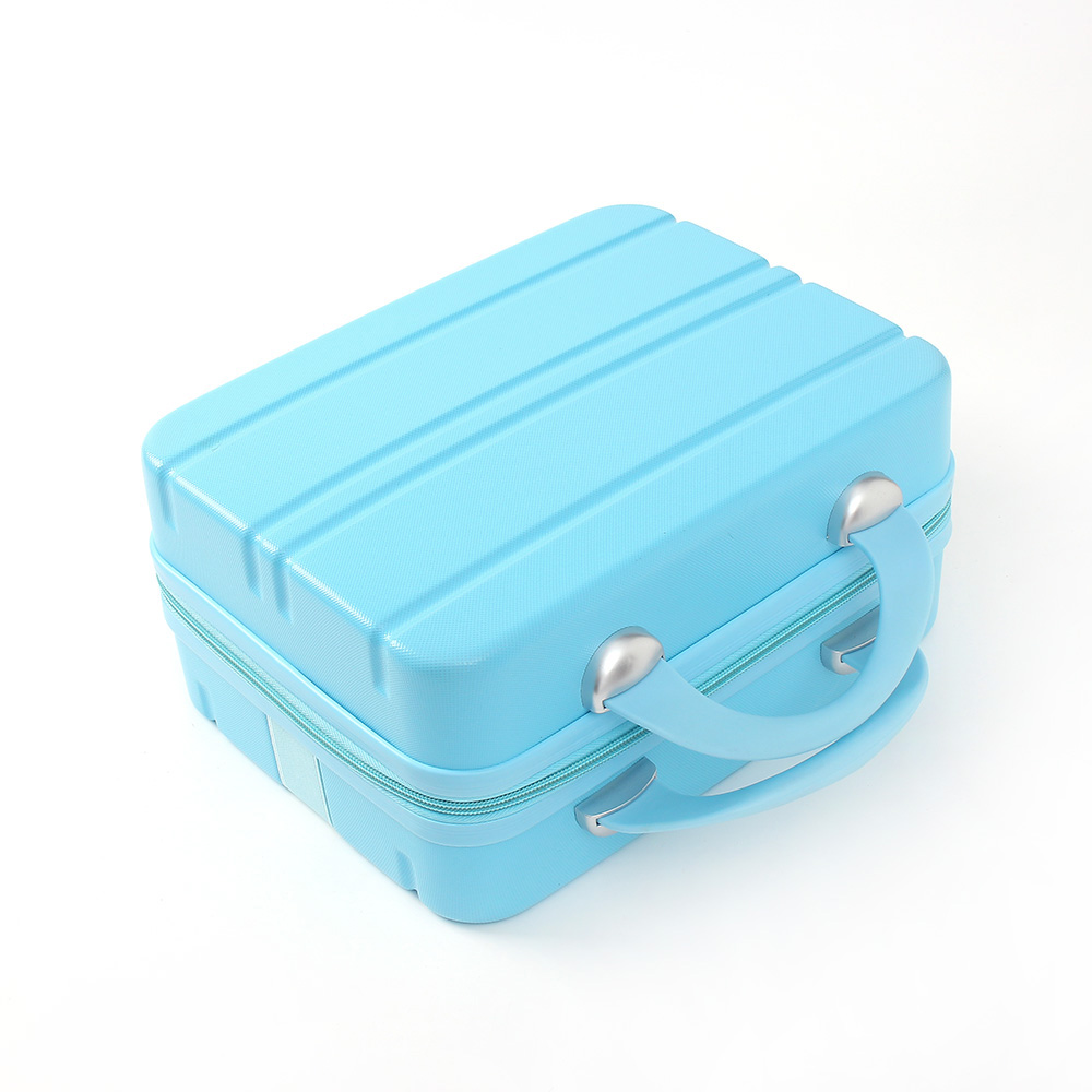 Oce 사각 여성 미니 여행 트렁크 30x17 블루 레디 레이디 토트백 손가방  캐리어 보조 가방