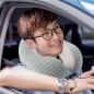 소프트 메모리폼 목베개(그레이)
