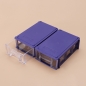 연결형 서랍식 멀티 수납함 2p세트(8.5x4.5cm) (네이비)