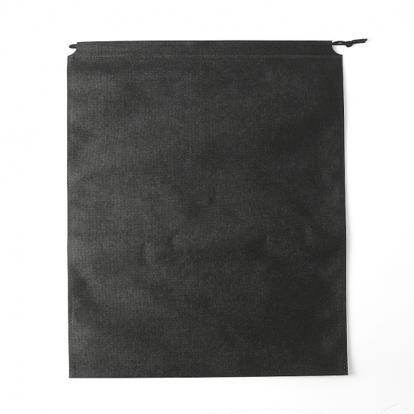 한쪽 스트링 부직포 파우치 20p세트(39x48cm) (블랙)