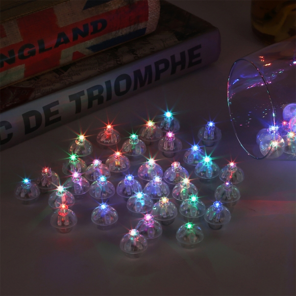 빛나는 파티 LED 볼 풍선 조명(컬러체인지) (50개입)
