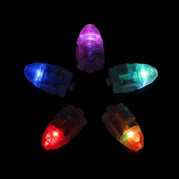 빛나는 파티 LED 총알 풍선 조명(컬러체인지) (50개입)