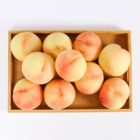 [초록자연] 엘바 백도 복숭아 4kg (19-20과) (소)